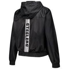 Pittsburgh Steelers Women's Full-Zip Jacket Black
