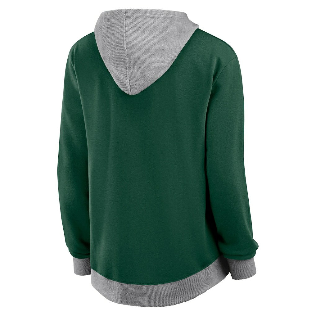 Green Bay Packers Women's Hit It Full-Zip Hoodie Green