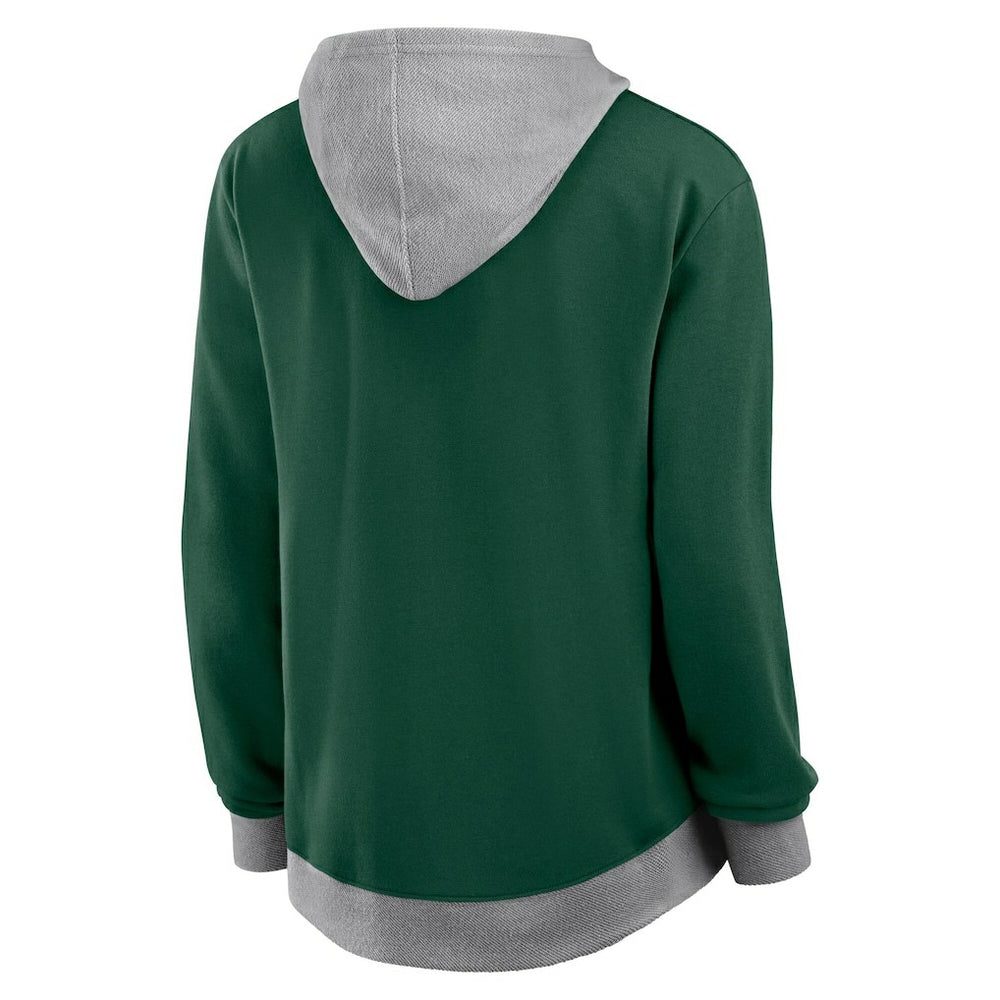 Green Bay Packers Women's Hit It Full-Zip Hoodie Green