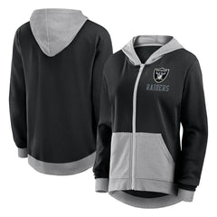 Las Vegas Raiders Women's Hit It Full-Zip Hoodie Black