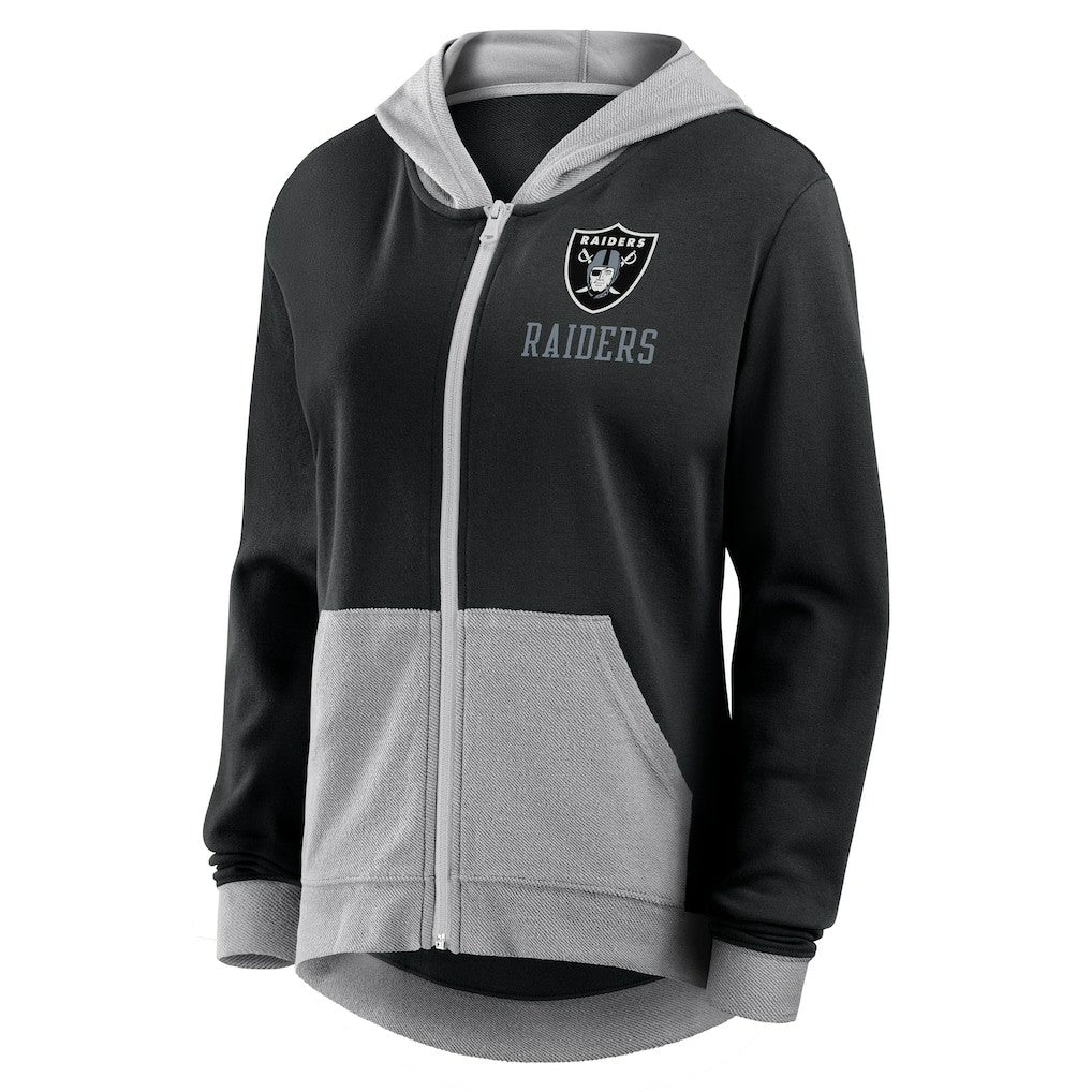 Las Vegas Raiders Women's Hit It Full-Zip Hoodie Black