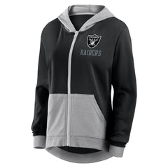 Las Vegas Raiders Women's Hit It Full-Zip Hoodie Black