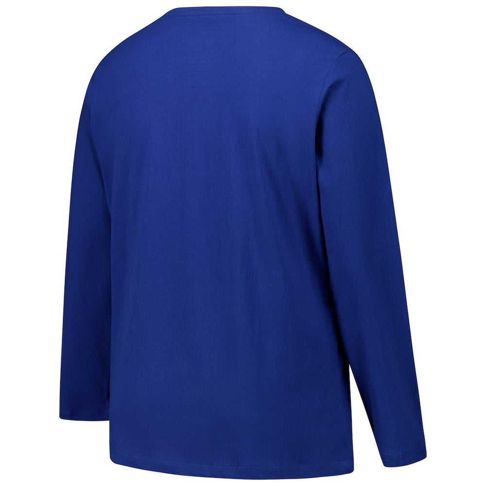 Indianapolis Colts Women's Long Sleeve Scoop Neck T-Shirt Royal