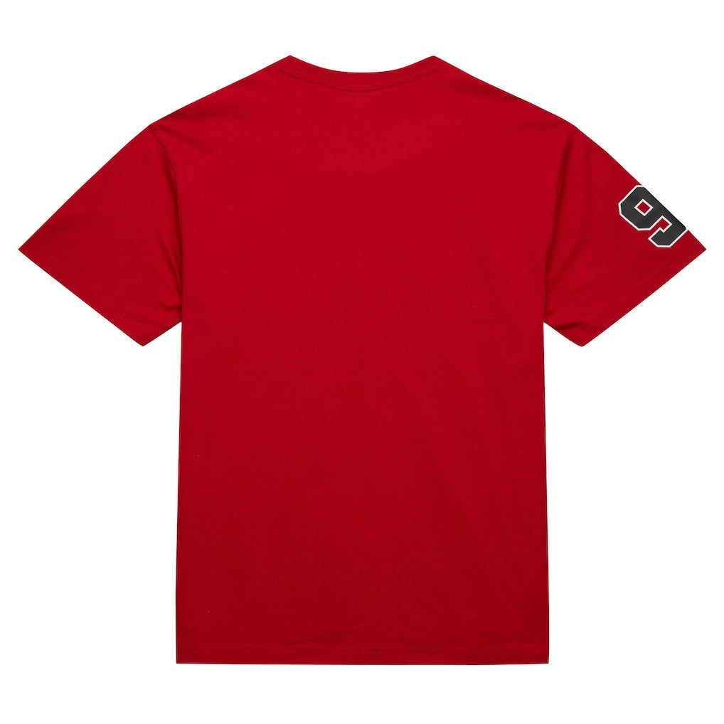 Dennis Rodman Chicago Bulls Premium Nickname T-Shirt Red