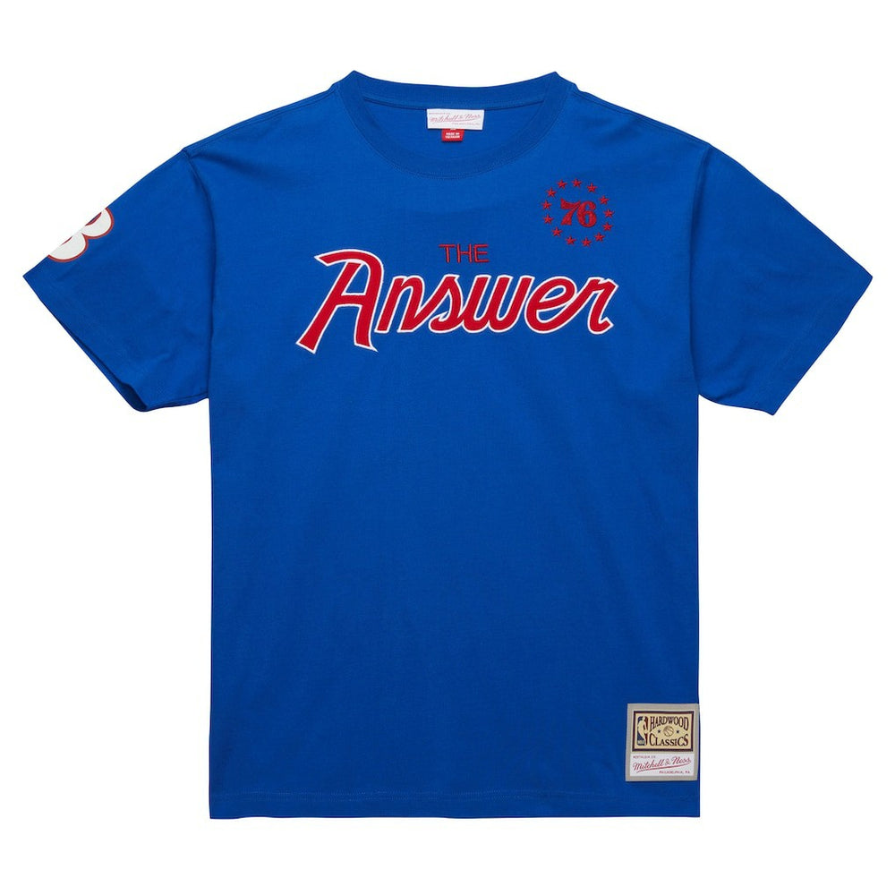 Allen Iverson Philadelphia 76ers Premium Nickname T-Shirt Royal