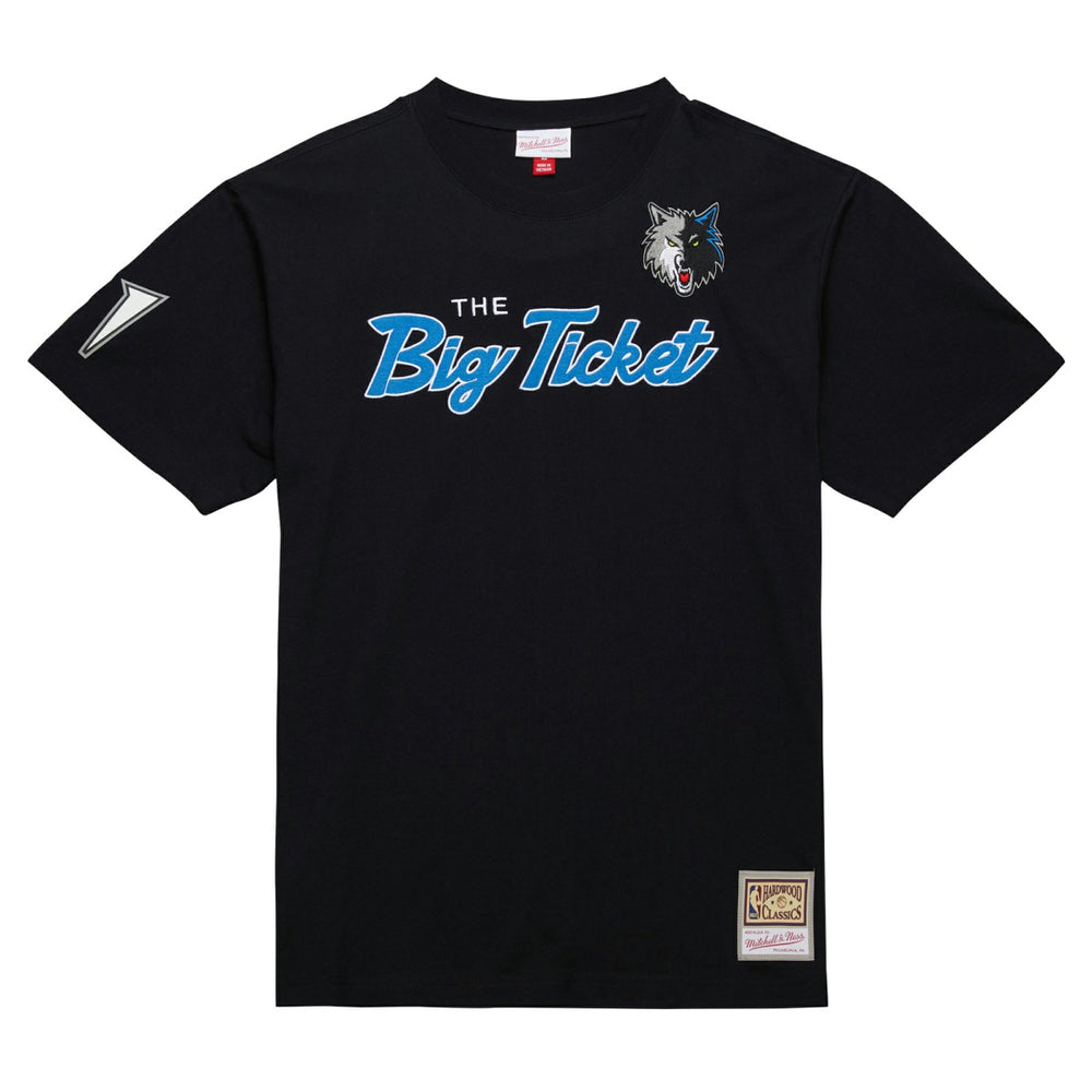 Kevin Garnett Minnesota Timberwolves Premium Nickname T-Shirt Black