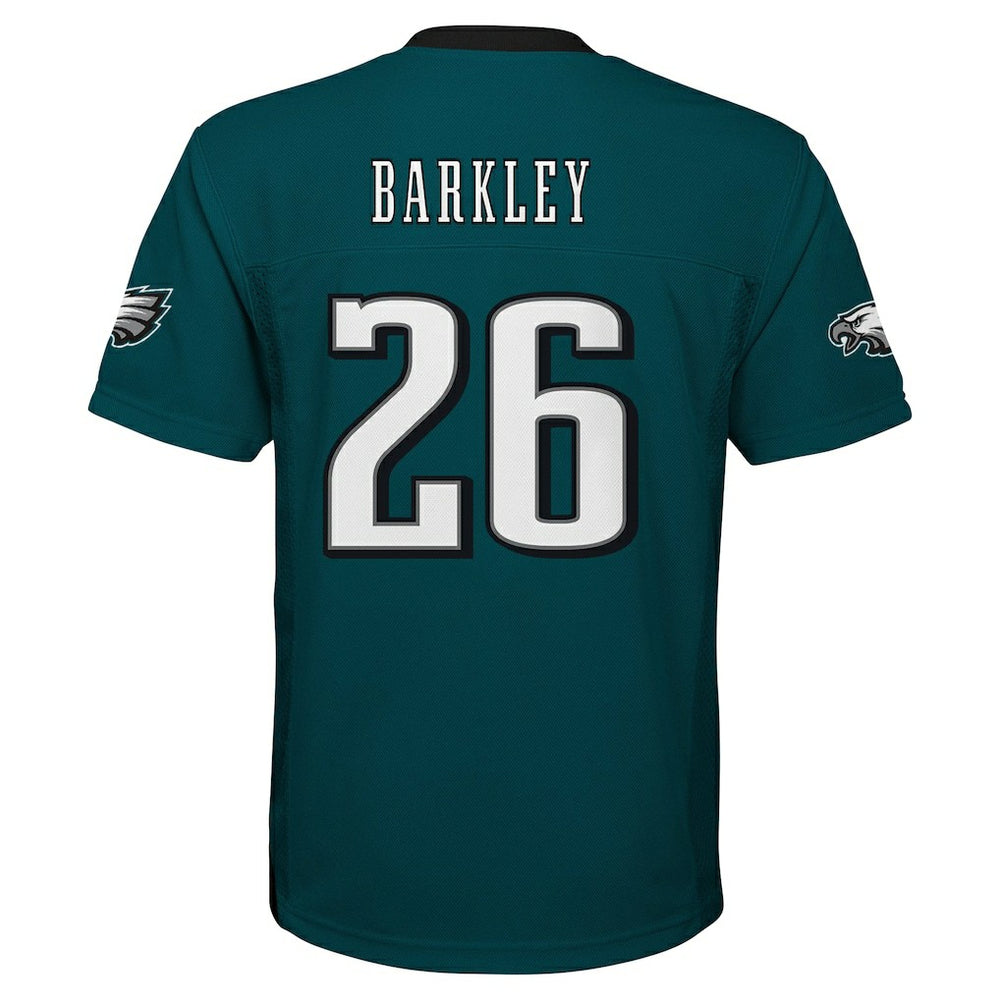 Saquon Barkley Philadelphia Eagles Preschool Replica Player Jersey Midnight Green