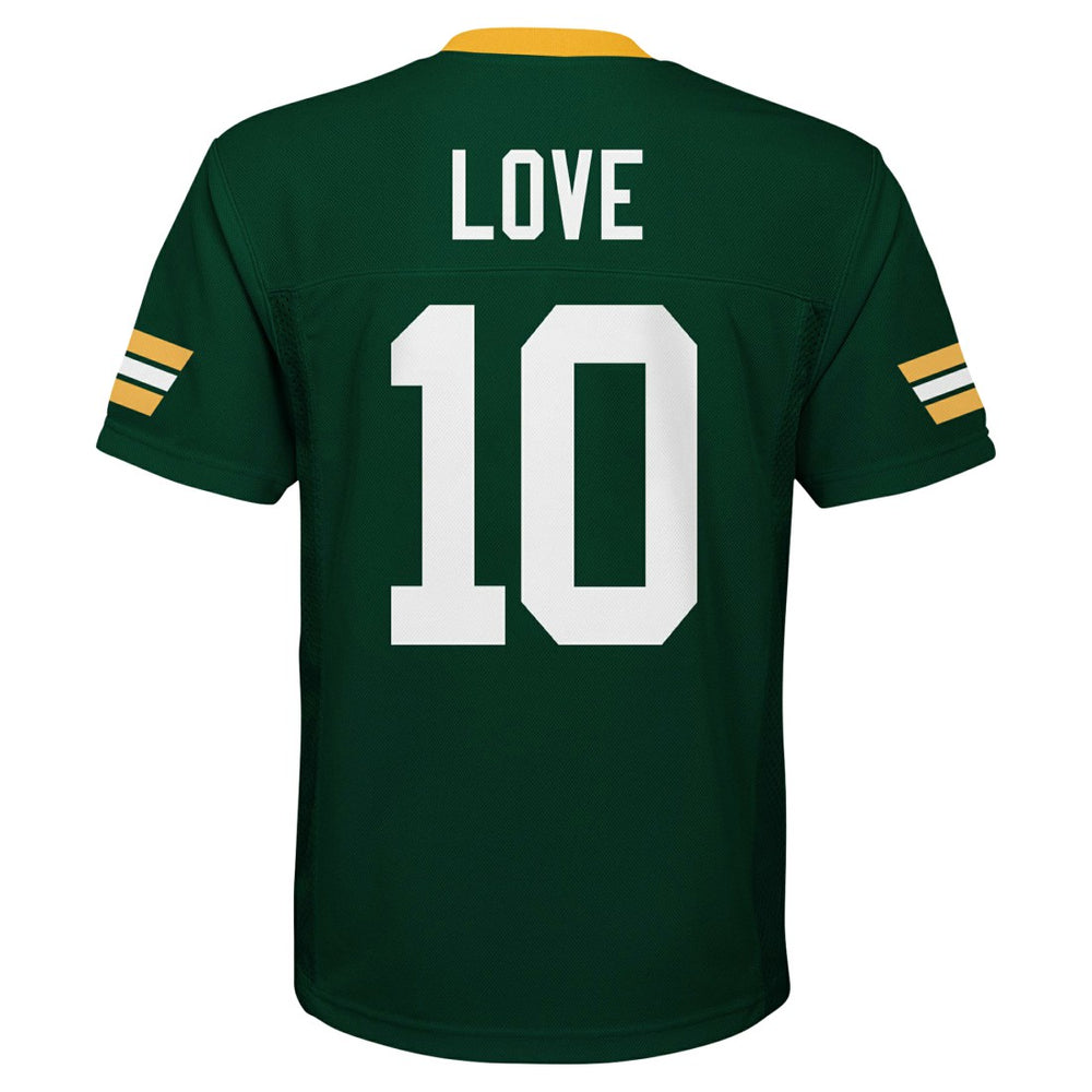 Jordan Love Green Bay Packers Youth Replica Player Jersey Green