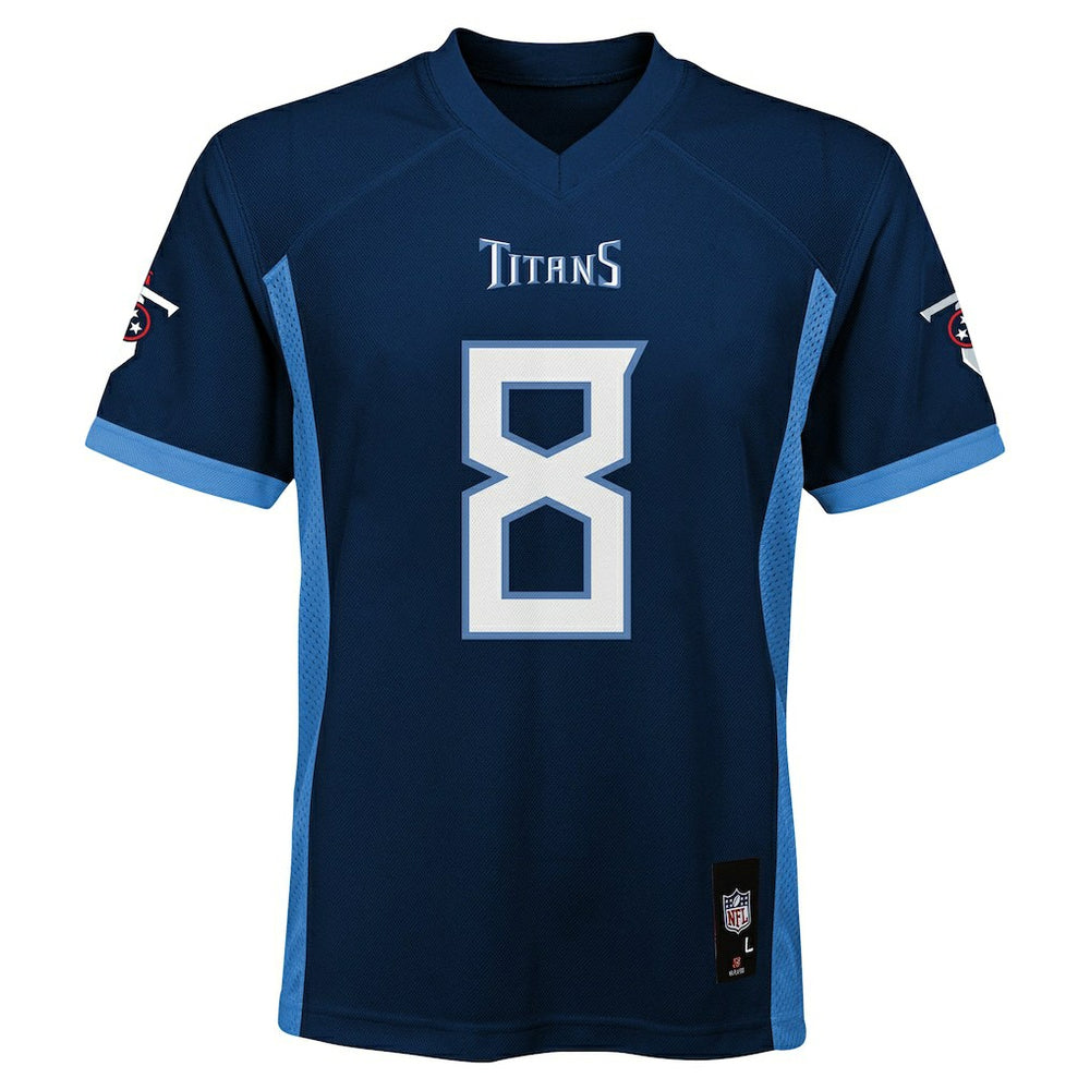 Will Levis Tennessee Titans Youth Replica Player Jersey Navy