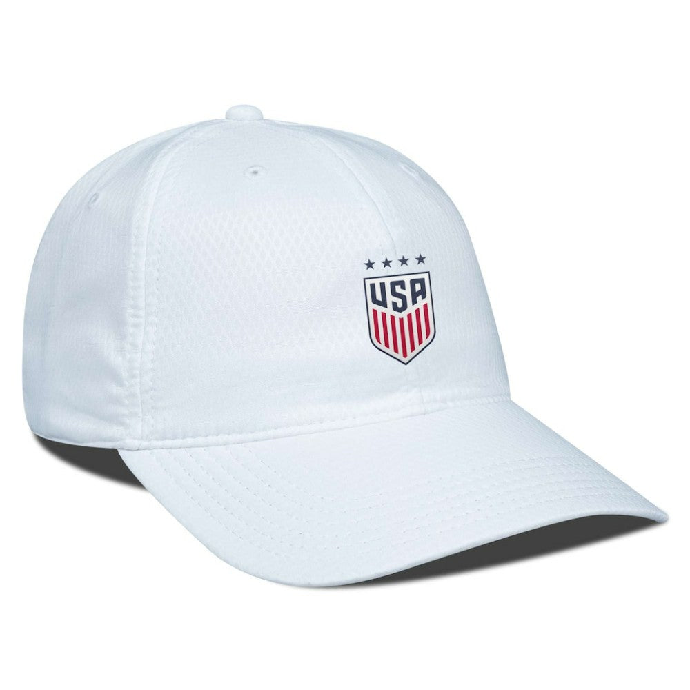 USWNT Levelwear Matrix Insignia Core Adjustable Hat White sale