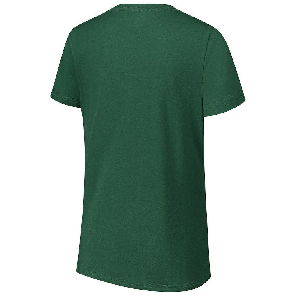 Green Bay Packers G-III 4Her by Carl Banks Women's Post Season V-Neck T-Shirt Green