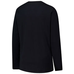 Carolina Panthers G-III 4Her by Carl Banks Women's Post Season Long Sleeve V-Neck T-Shirt Black
