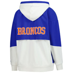 Denver Broncos Starter Women's Scrimmage Full-Zip Hoodie White