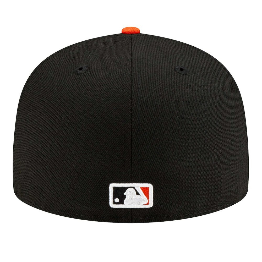 San Francisco Giants New Era Turn Back The Clock 59FIFTY Fitted Hat - Black Hats