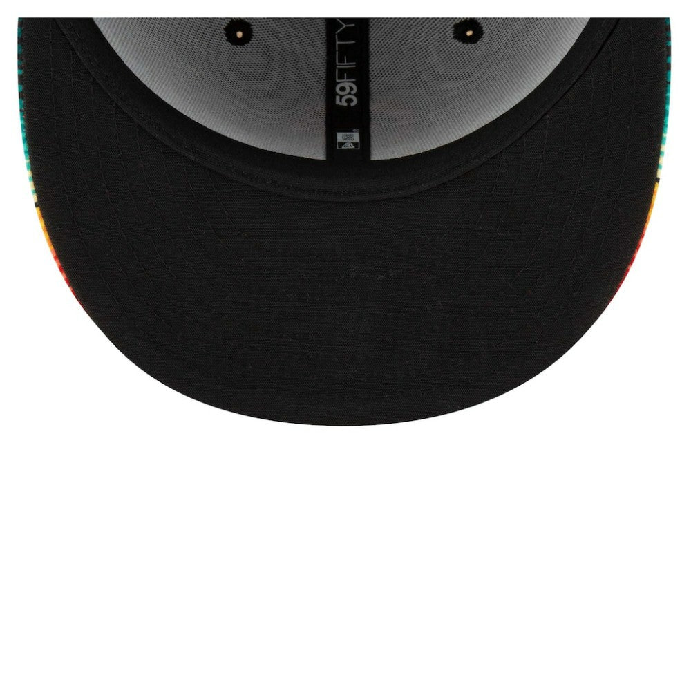 San Francisco Giants New Era Turn Back The Clock 59FIFTY Fitted Hat - Black Hats
