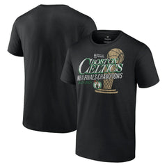 Boston Celtics 2024 NBA Finals Champions Fast Break Finish Trophy T-Shirt Black