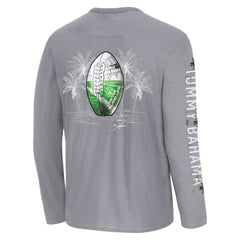 Las Vegas Raiders Oasis Endzone Lux Long Sleeve T-Shirt Gray