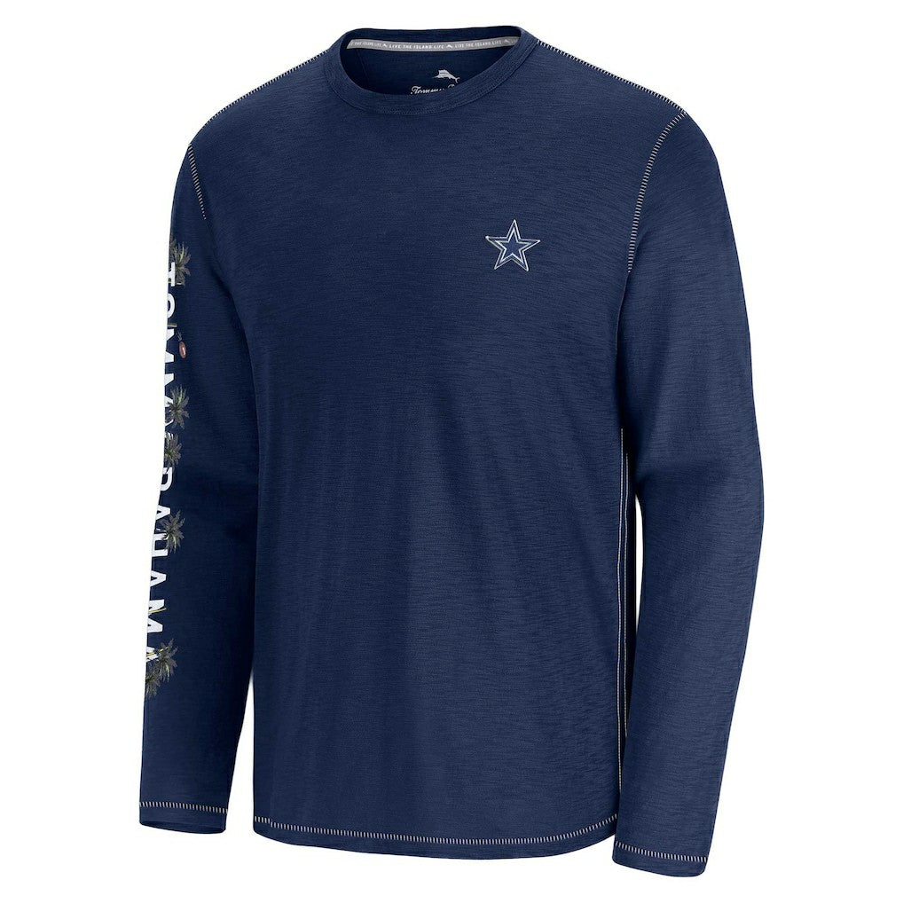 Dallas Cowboys Oasis Endzone Lux Long Sleeve T-Shirt Blue