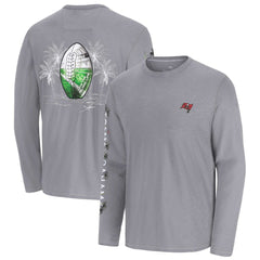 Tampa Bay Buccaneers Oasis Endzone Lux Long Sleeve T-Shirt Gray
