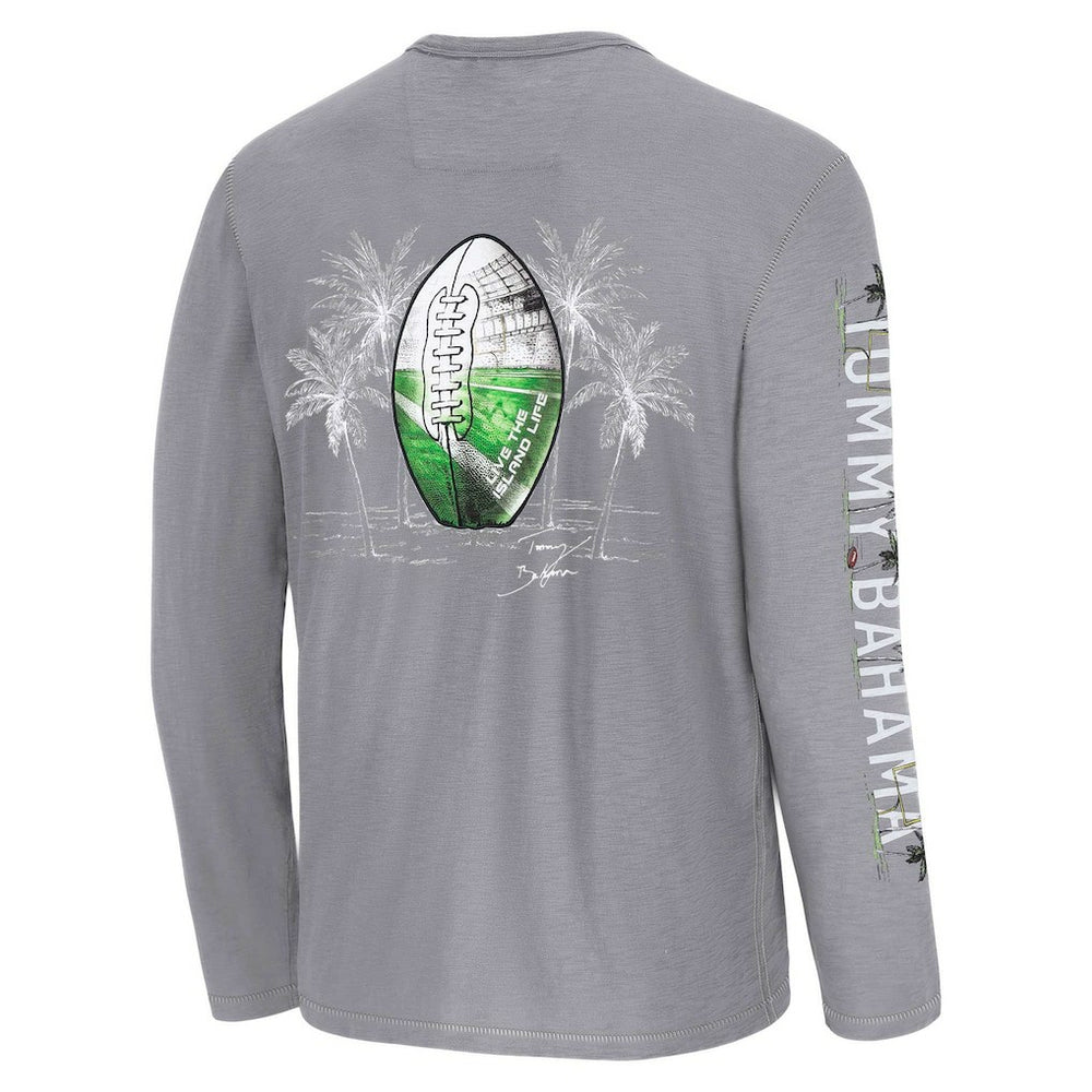 Indianapolis Colts Oasis Endzone Lux Long Sleeve T-Shirt Gray