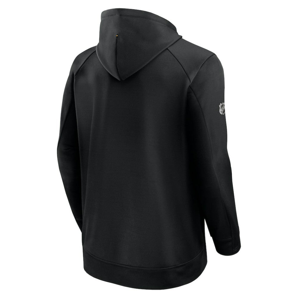 NHL Boston Bruins Fanatics Big & Tall Authentic Pro Pullover Hoodie - Black
