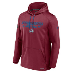 NHL Colorado Avalanche Fanatics Authentic Pro Big & Tall Pullover Hoodie - Burgundy