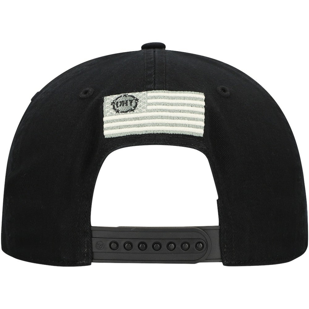 NHL Tampa Bay Lightning '47 OHT Military Appreciation Homeland Honor and Defend Hitch Adjustable Hat - Black