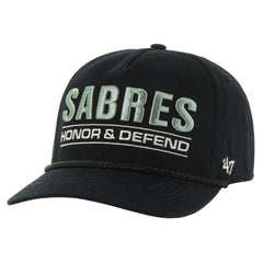 NHL Buffalo Sabres '47 OHT Military Appreciation Homeland Honor and Defend Hitch Adjustable Hat - Black