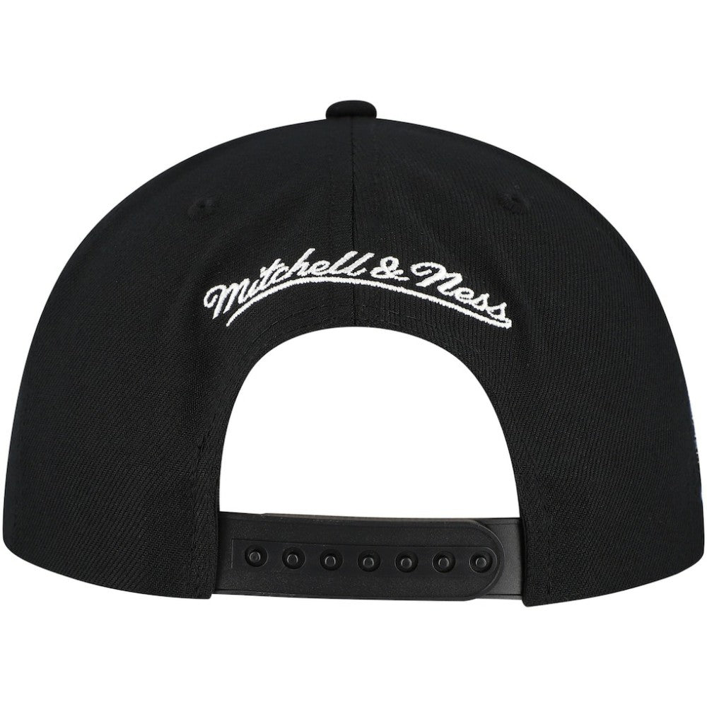 NHL Toronto Maple Leafs Mitchell & Ness Core Top Spot Snapback Hat - Black