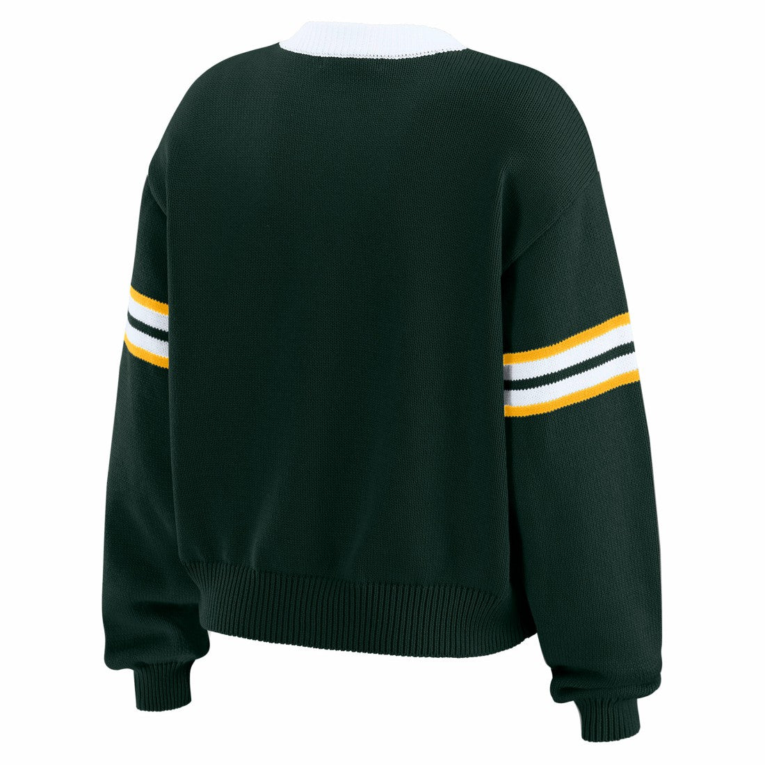 Green Bay Packers WEAR by Erin Andrews Women's Lace-Up Sweater Green