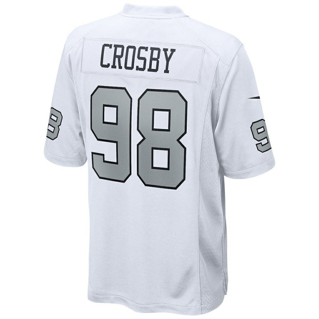 Maxx Crosby Las Vegas Raiders Alternate Game Jersey White