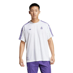 Real Madrid Originals Terrace Icons Collection Fashion Jersey White