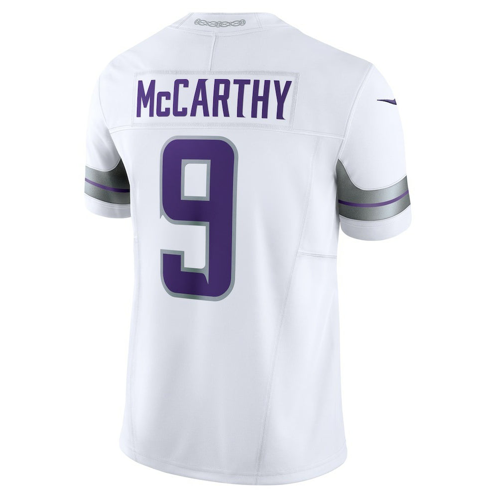 NFL J.J. McCarthy Minnesota Vikings Vapor F.U.S.E. Limited Jersey - White