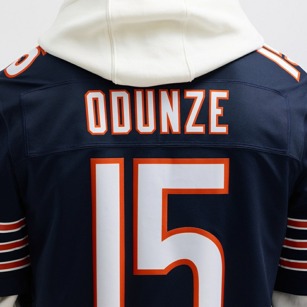 Rome Odunze Chicago Bears Vapor F.U.S.E. Limited Jersey Navy