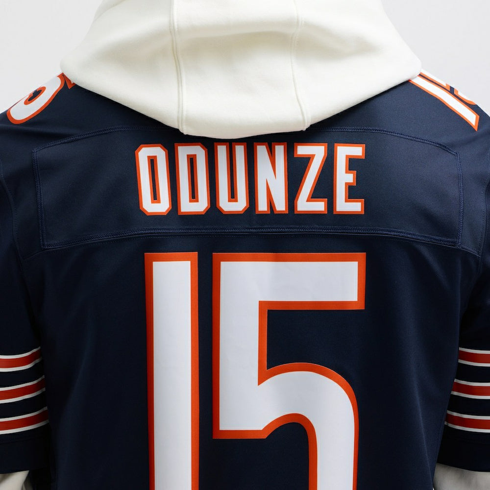 Rome Odunze Chicago Bears Vapor F.U.S.E. Limited Jersey Navy
