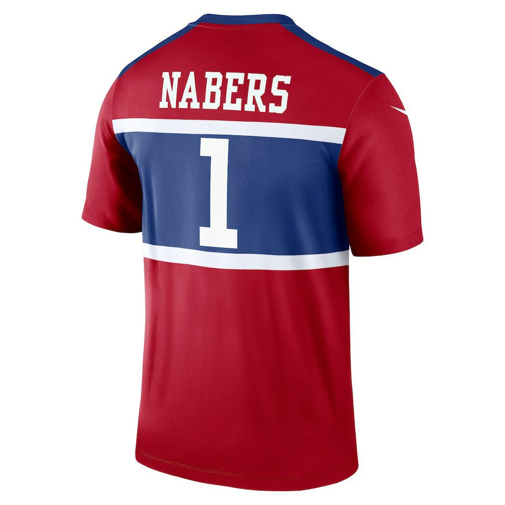 Malik Nabers New York Giants Legend Player Performance Top Red