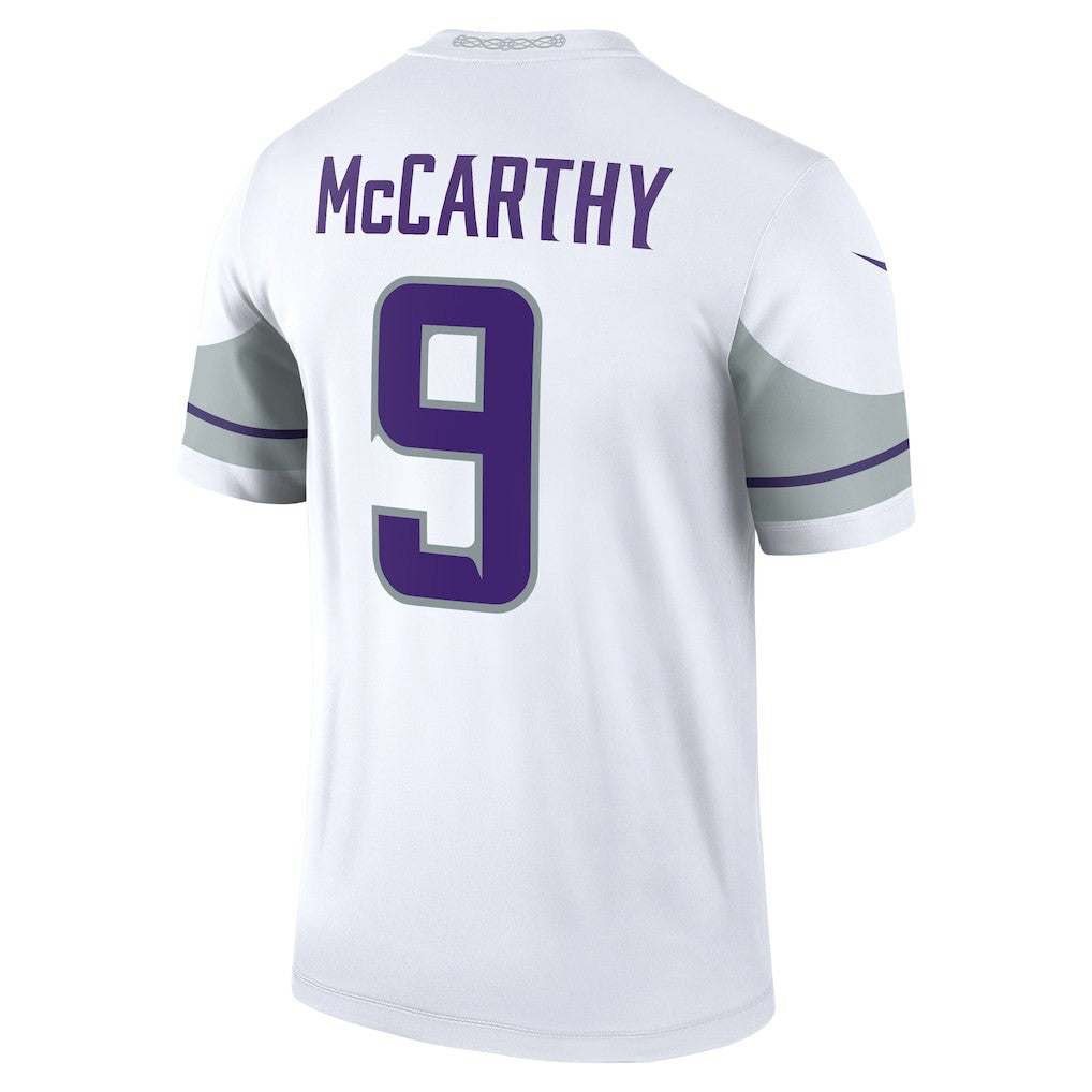 J.J. McCarthy Minnesota Vikings Legend Player Performance Top White