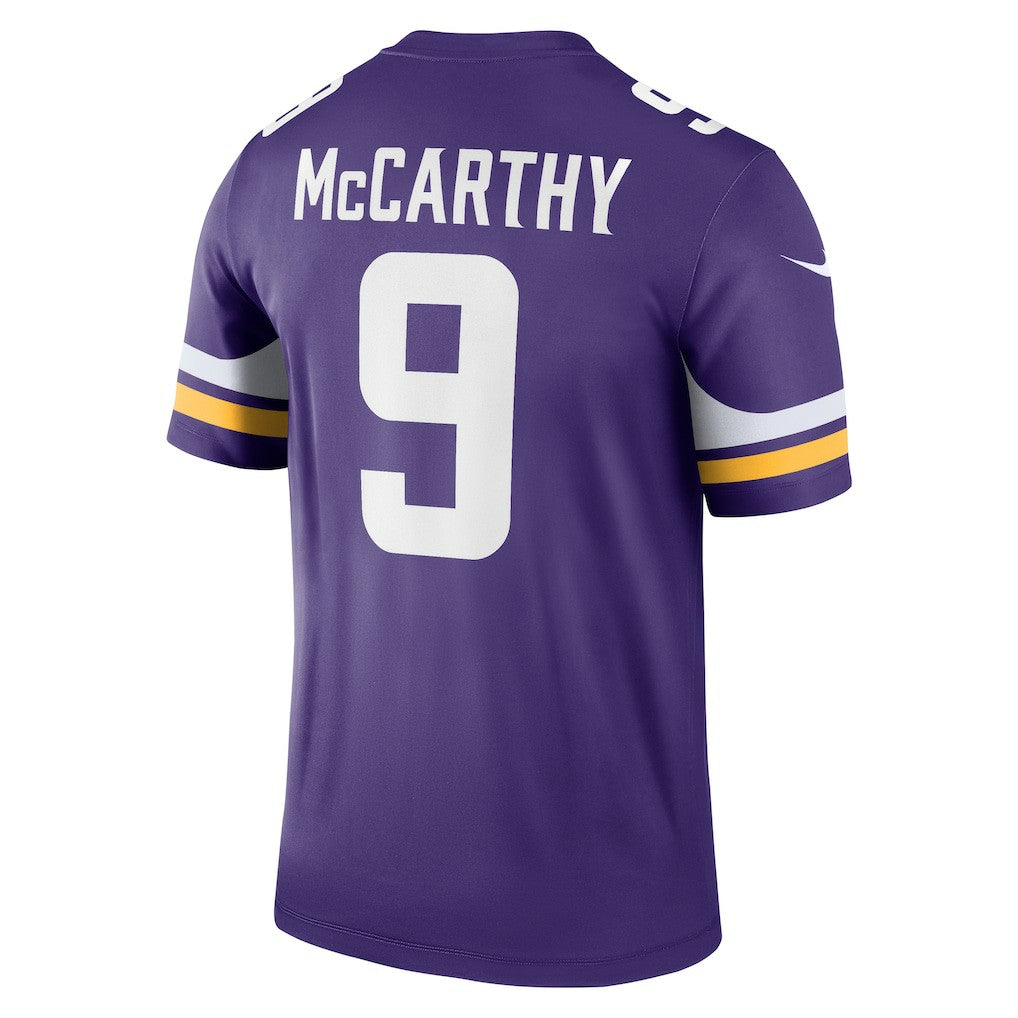 J.J. McCarthy Minnesota Vikings Legend Player Performance Top Purple