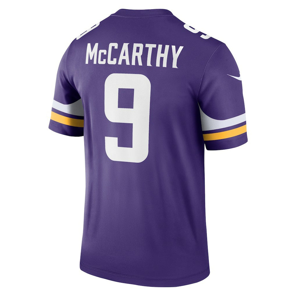 J.J. McCarthy Minnesota Vikings Legend Player Performance Top Purple