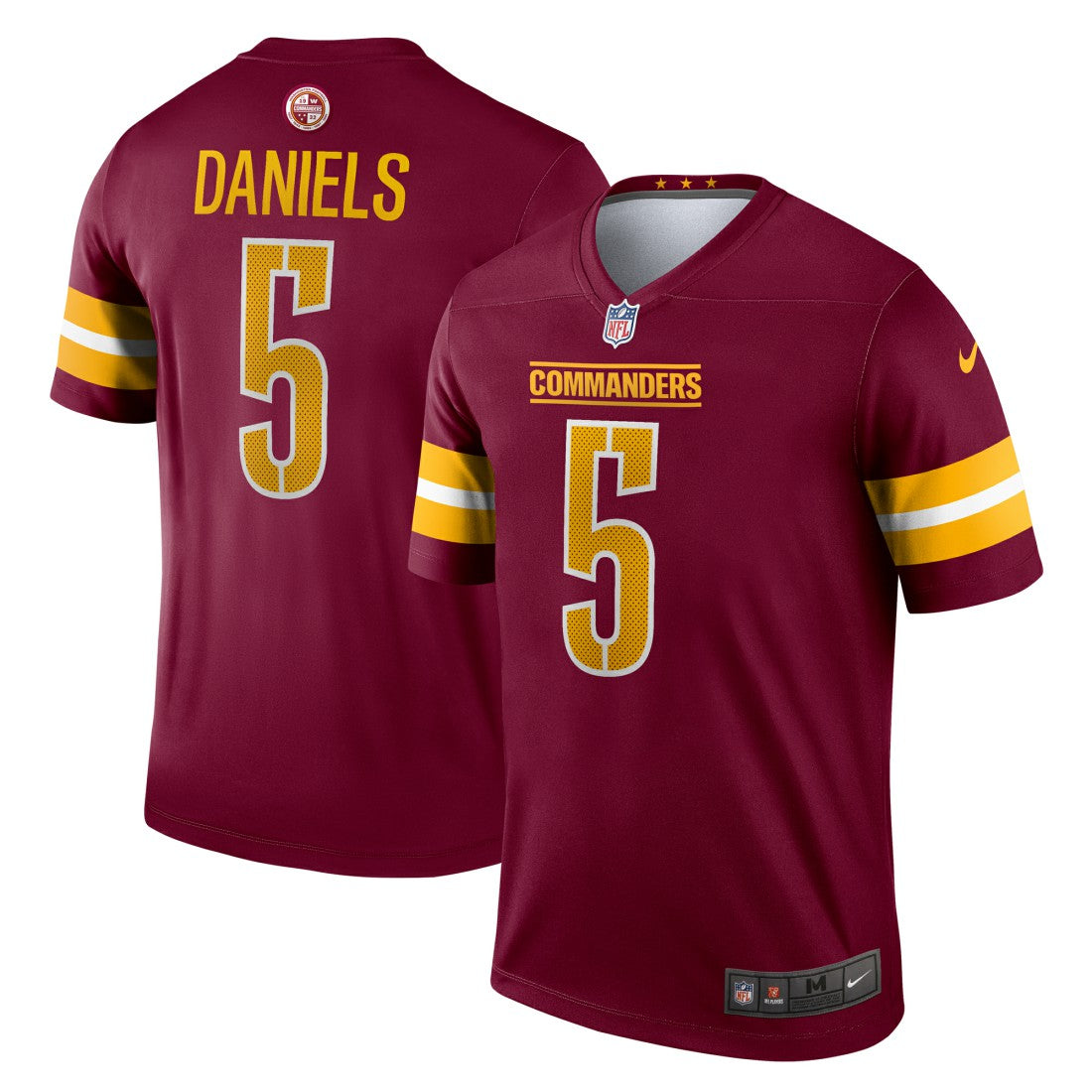 Jayden Daniels Washington Commanders Legend Player Performance Top Burgundy