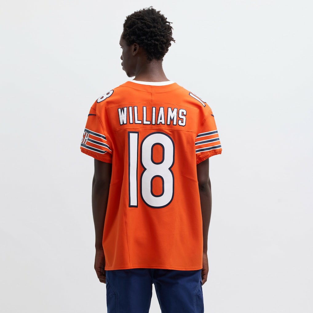 Caleb Williams Chicago Bears Alternate Vapor F.U.S.E. Elite Jersey Orange