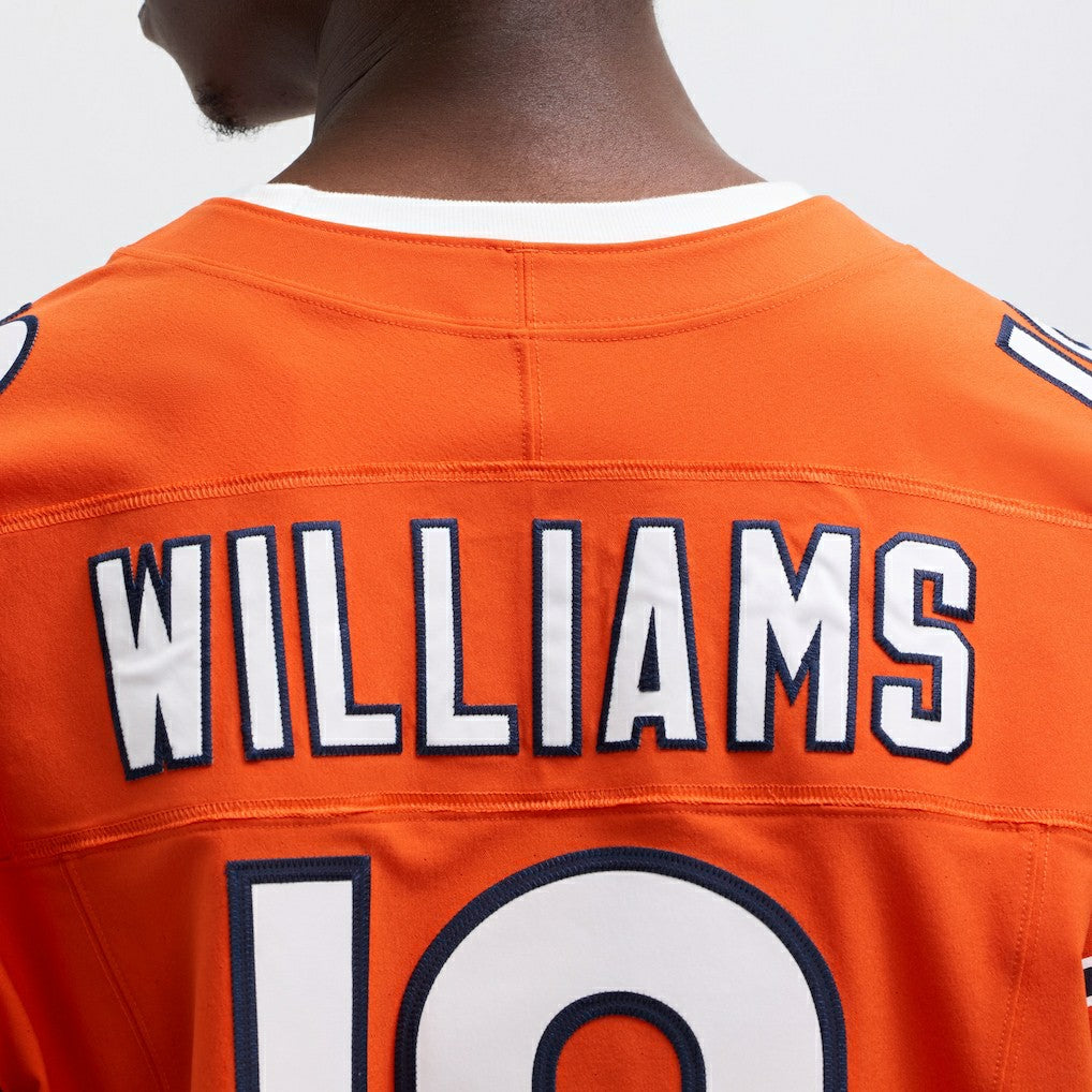 Caleb Williams Chicago Bears Alternate Vapor F.U.S.E. Elite Jersey Orange