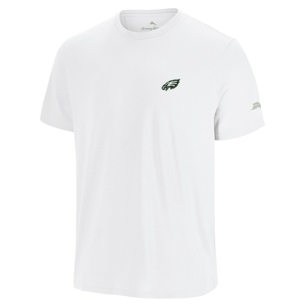 Philadelphia Eagles Sport Torchdown Graphic T-Shirt White