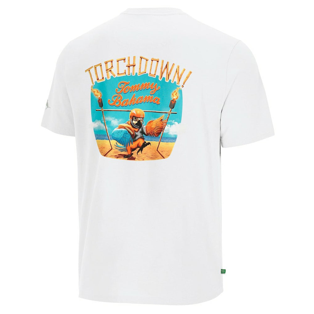 New York Jets Sport Torchdown Graphic T-Shirt White