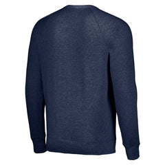 Atlanta Braves MLB x Guy Fieri’s Flavortown Unisex Tri-Blend Pullover Sweatshirt - Navy Pullover
