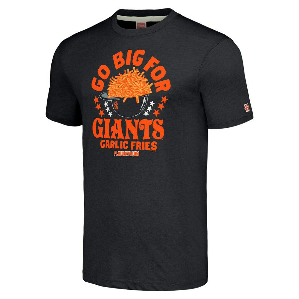 San Francisco Giants MLB x Guy Fieri’s Flavortown Unisex Tri-Blend T-Shirt - Charcoal T-shirts