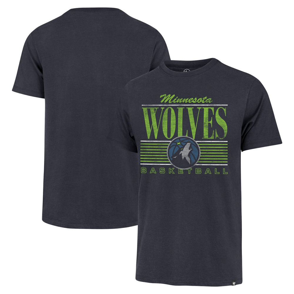 Minnesota Timberwolves '47 Remix Franklin T-Shirt Navy