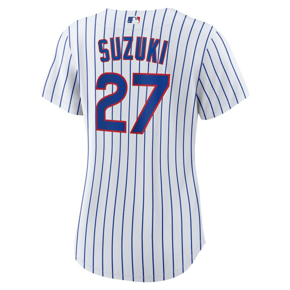 Seiya Suzuki Chicago Cubs Nike Women's Home Replica Jersey - White Jerseys