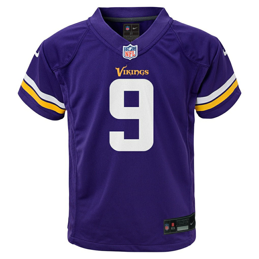 NFL J.J. McCarthy Minnesota Vikings Preschool Player Game Jersey - Purple