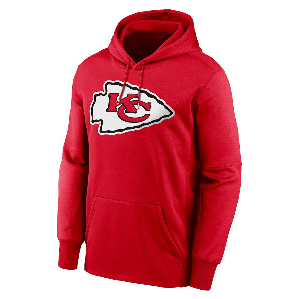 Patrick Mahomes Kansas City Chiefs Player Name & Number Therma Hoodie Red